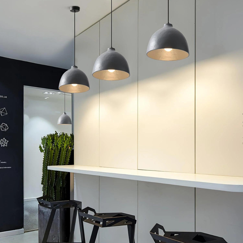 The Elegant Cut Scandinavian Chic Resin Pendant Light