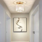 Minimalist Glow Black Flush Mount