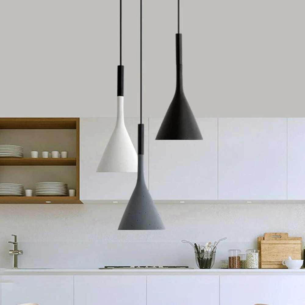 Nordic Conic Cement Scandinavian Design Pendant Light