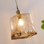 Aurex Vintage Brass Globe Pendant Light