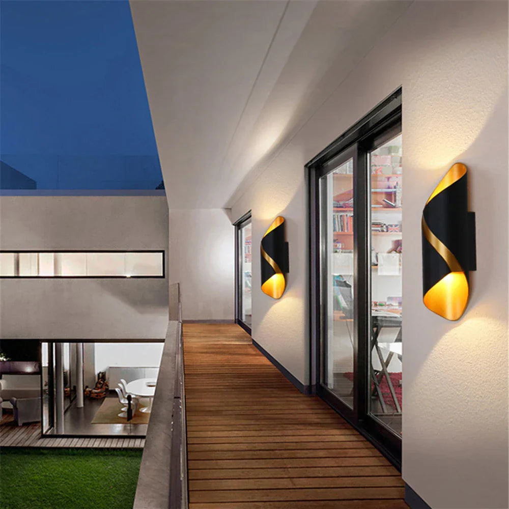 Luminous Water Essence Outdoor Wall Light