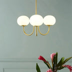 Marshmallow Modern Glass Chandelier