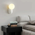 Luma Nordic Glass Orb Wall Light