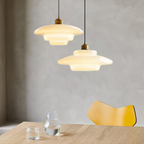 The Pearl of Art Deco Glass Pendant Light