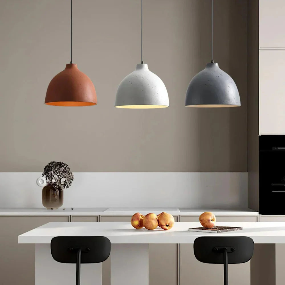The Elegant Cut Scandinavian Chic Resin Pendant Light