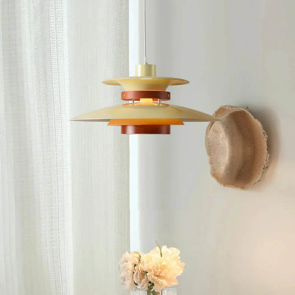 Aurora of Stillness Nordic Iron Pendant Light