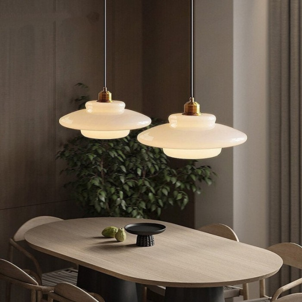 The Pearl of Art Deco Glass Pendant Light