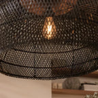 Boho Style Rattan Pendant Light