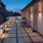 Nordic The Bright Square IP65 Waterproof Outdoor Wall Light