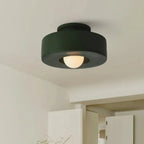 Ethereal Circle Nordic Resin LED Minimalist Ceiling Lamp