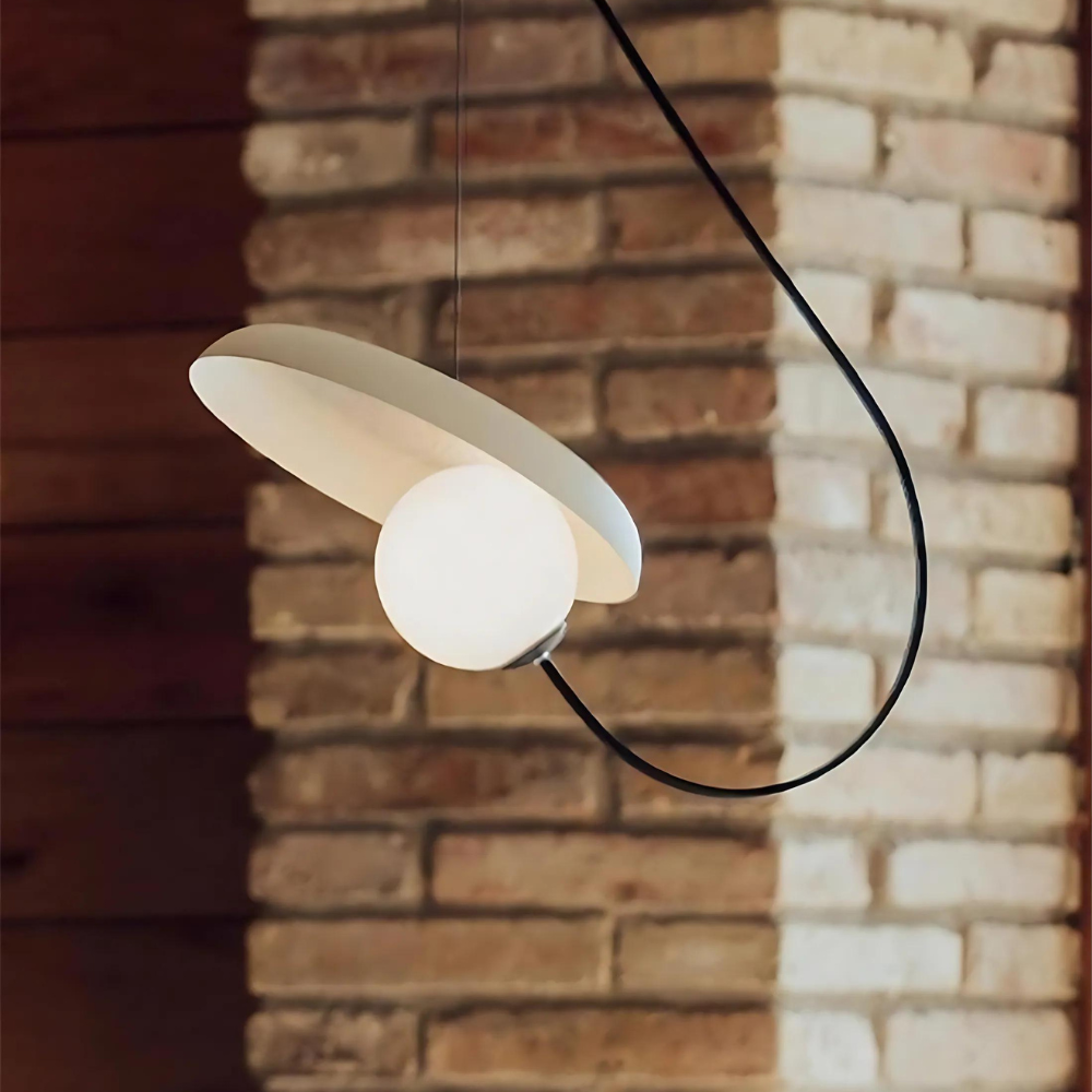 Discreet Glow Minimalist Pendant Light