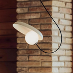 Discreet Glow Minimalist Pendant Light