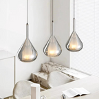 The Light of Tears Glass Pendant Light