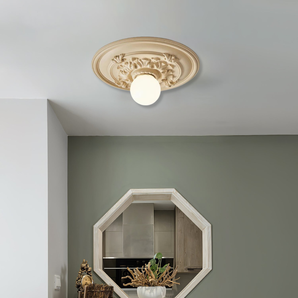 Sculpted Charm Ceiling Light