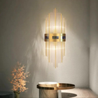 The Sparkling Crystal Wall Light