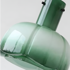 Nordic Flower Shaped Glass Pendant Light