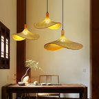Rustic Raphia Charm Rattan Light
