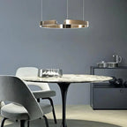 Circular Style Nordic Fused Aluminum Pendant Light