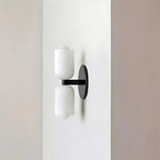 Elegance Cream Acrylic Metal Base Minimalist Wall Light