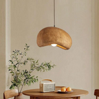 Wabi-Sabi Coffee Cloud Japandi Resin Pendant Light