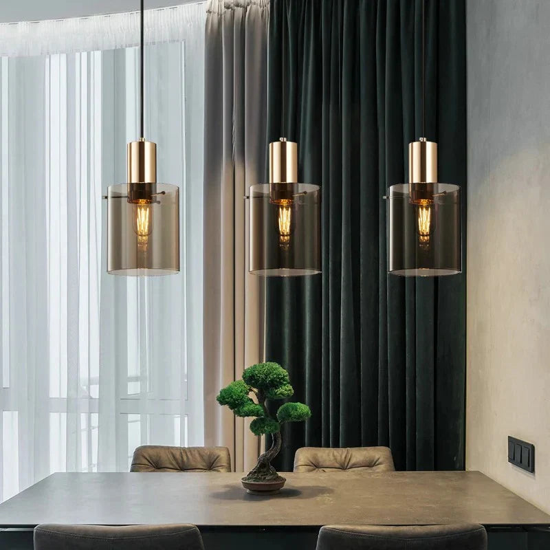 Luxe Glass Pendant Light