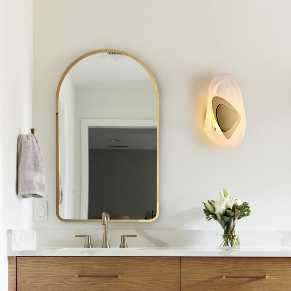 Water Ripple Sculptural Wall Light