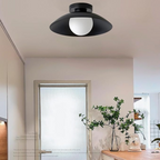 Radiant Translucent Glow Nordic Glass Ceiling Light