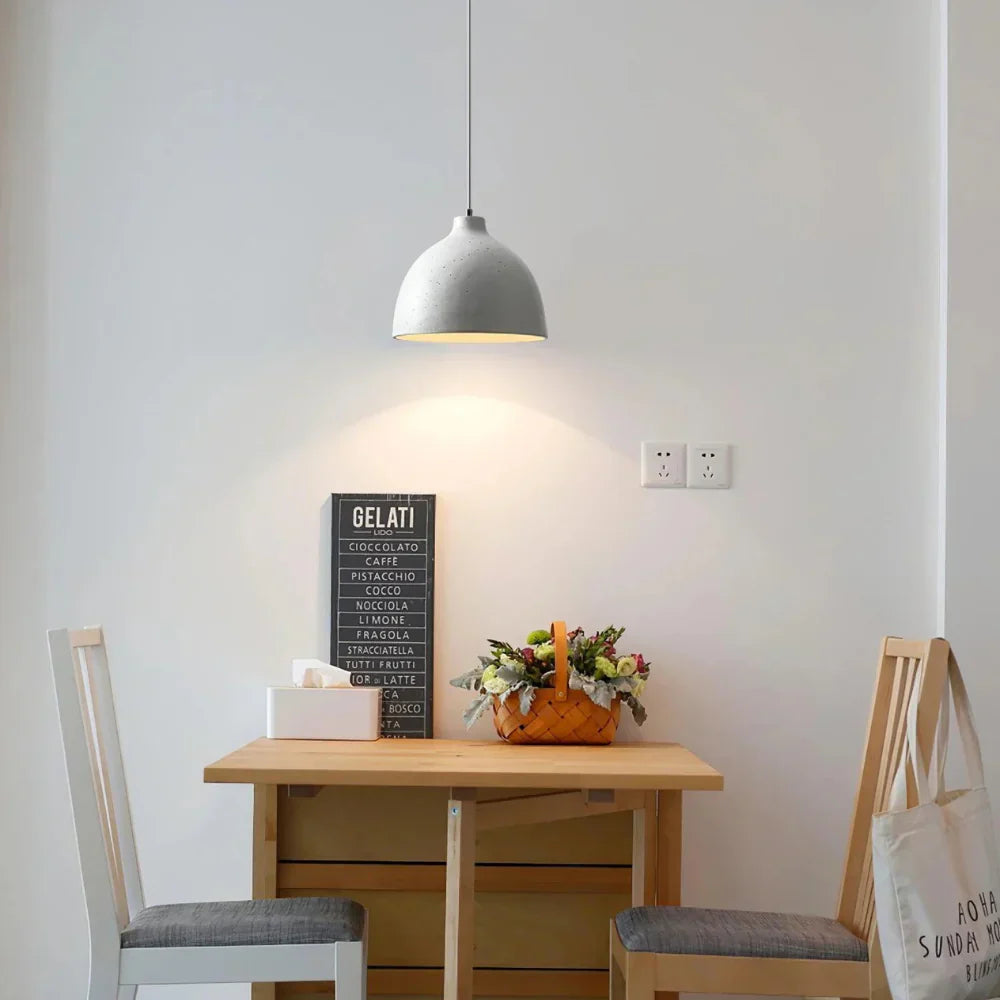 The Elegant Cut Scandinavian Chic Resin Pendant Light