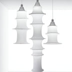 Japandi Falkland Fabric Pendant Light