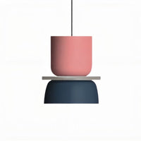 Pink+ Navy Blue