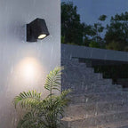 Outdoor Rotatable Metal Spotlight Wall Light