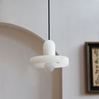 Elegant Alabaster Marble Pendant Light