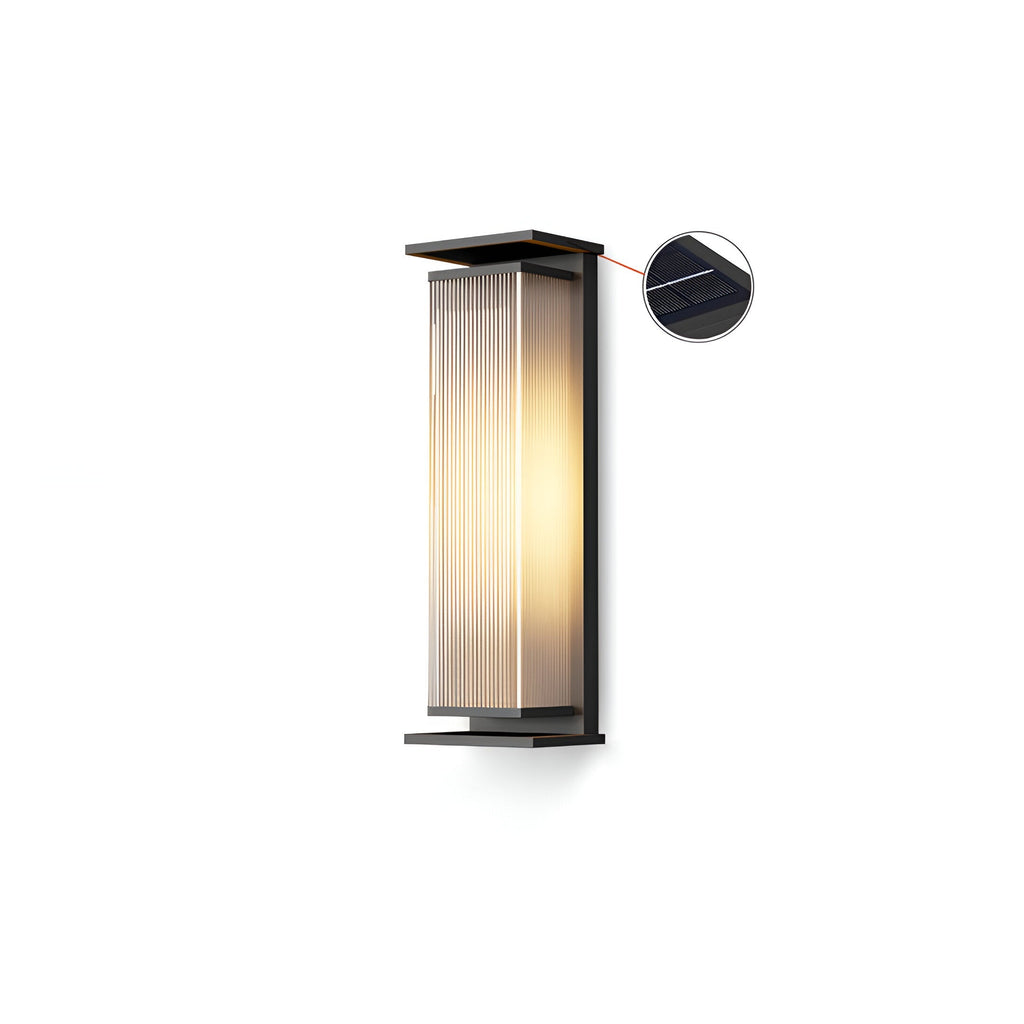 Nordic Solar Stainless Steel IP54 Waterproof Outdoor Wall Light