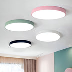 Nordic Macaron Round LED Ceiling Light