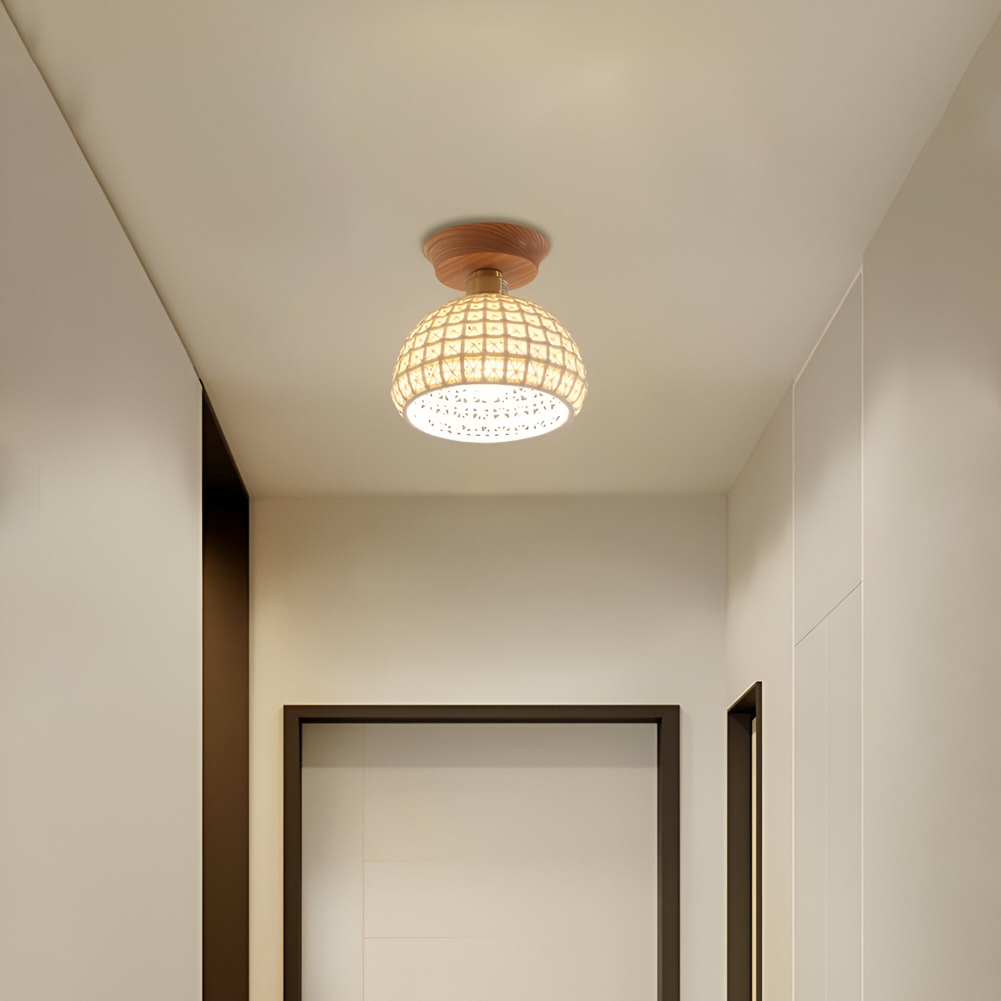 Nordic Ceramic Ceiling Fixture