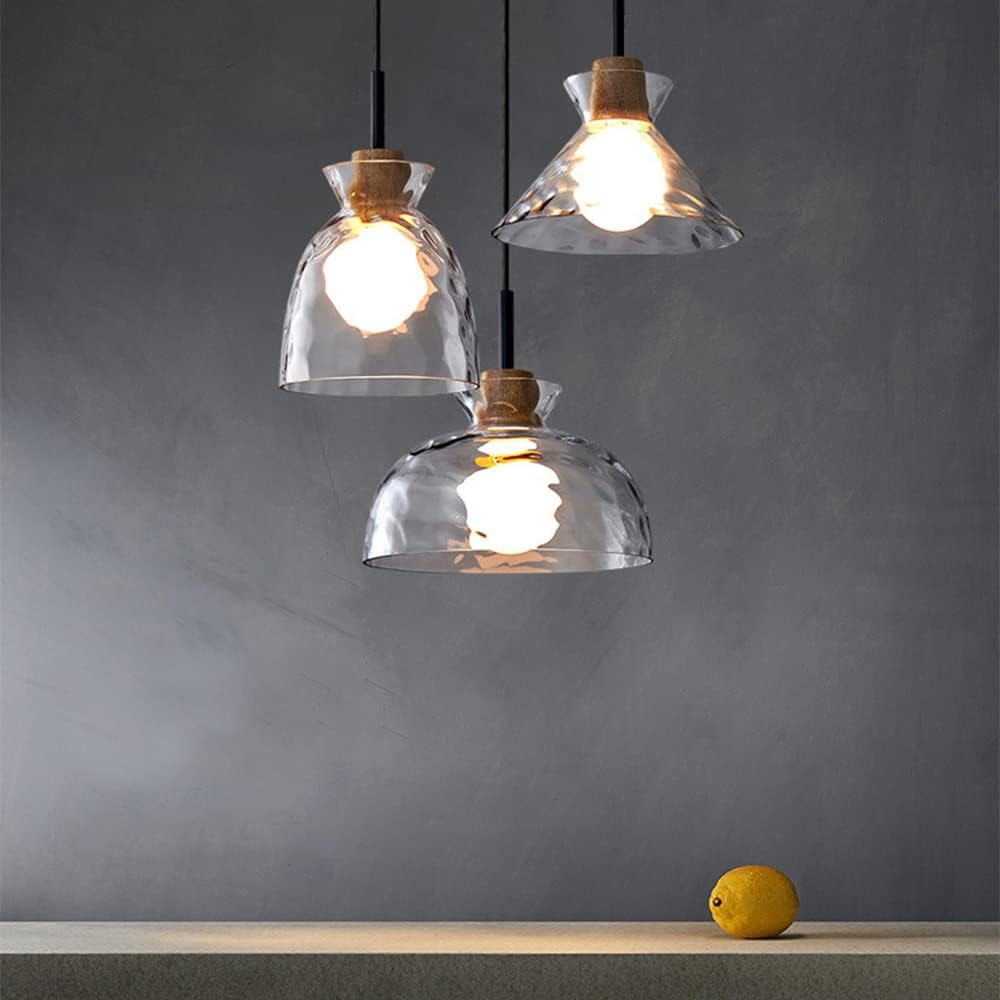Dane Nordic Clear Glass Pendant Light