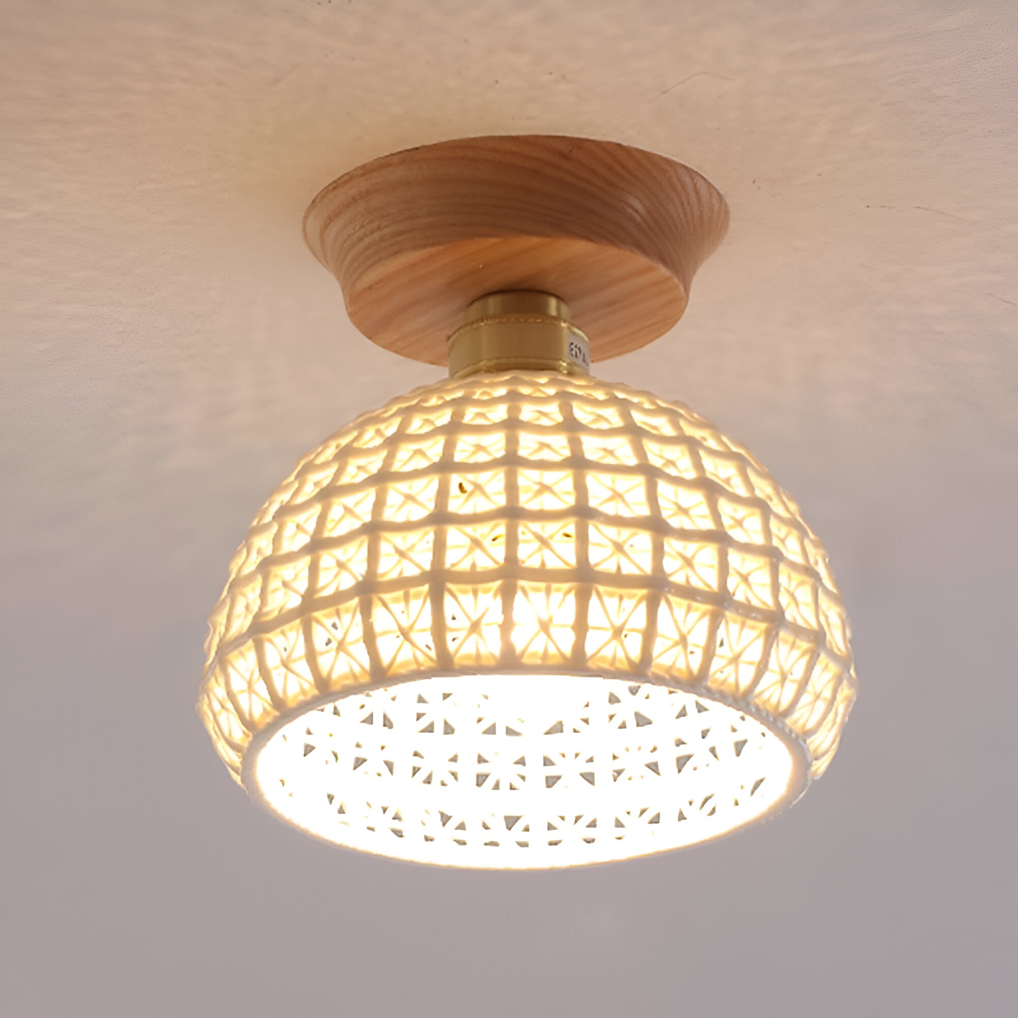Nordic Ceramic Ceiling Fixture
