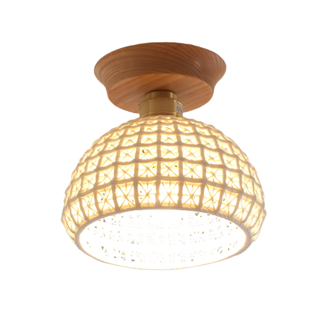 Nordic Ceramic Ceiling Fixture