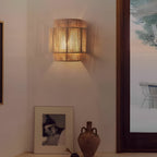 Bohemian Vintage Hand Woven LED Wall Light