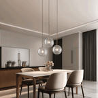 Scandinavian Glass Ball Pendant Light