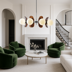 Aurelia Modern Bauhaus Glass Pendant Light