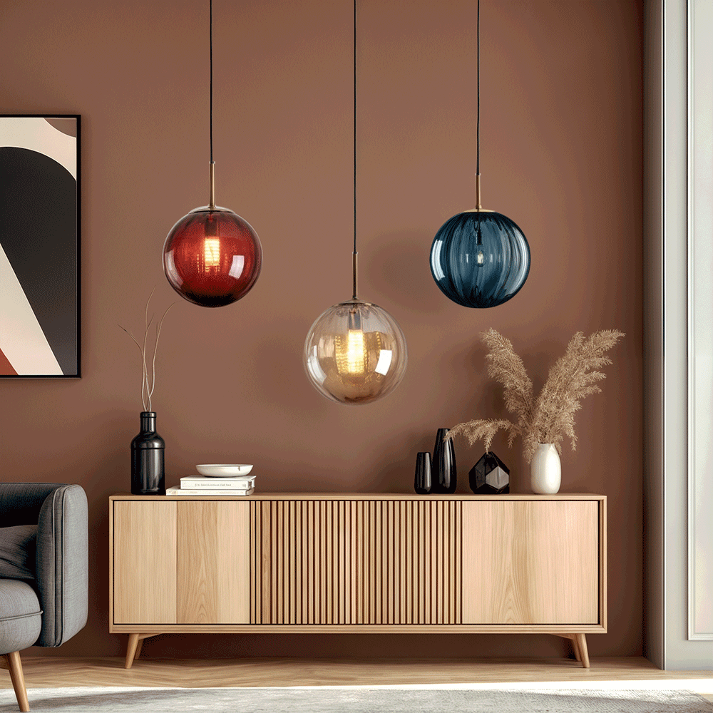 Tulise Celestial Bubble Glass Pendant Light