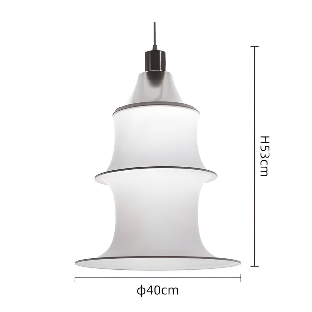 Japandi Falkland Fabric Pendant Light