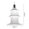 Japandi Falkland Fabric Pendant Light