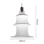 Japandi Falkland Fabric Pendant Light