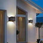 Modern Adjustable Square LED Outdoor Wall Light