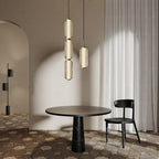 Elma Linear Striped Glass LED Pendant Light