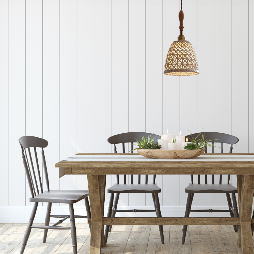 The Braided Ceramic Entwined Glow Pendant Light