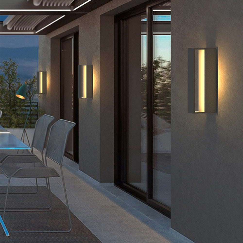 Modern Hollow IP65 Waterproof Outdoor Wall Light