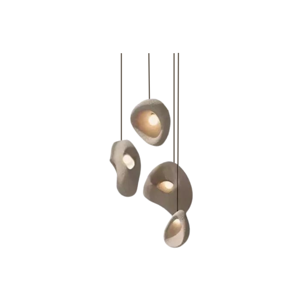 The Radiance of Silence Stone Pendant Light